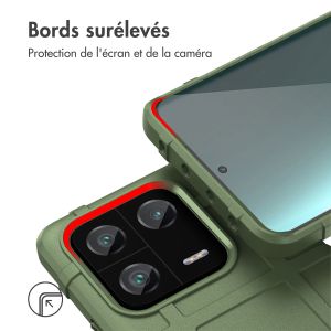iMoshion Coque Arrière Rugged Shield Xiaomi 13 Pro - Vert