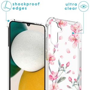 iMoshion Coque Design avec cordon Samsung Galaxy A34 (5G) - Blossom Watercolor