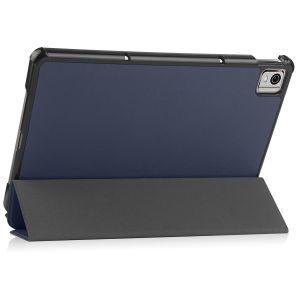 iMoshion Coque tablette Trifold Nokia T21 - Bleu foncé