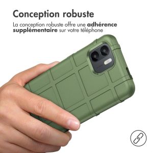 iMoshion Coque Arrière Rugged Shield Xiaomi Redmi A1 / A2 - Vert