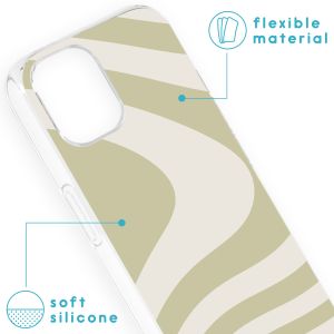 iMoshion Coque Design iPhone 13 - Retro Green