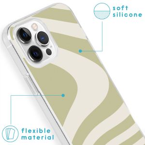 iMoshion Coque Design iPhone 13 Pro - Retro Green