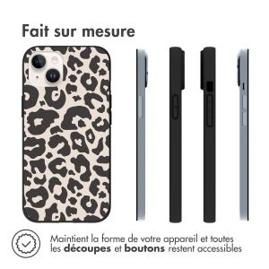 iMoshion Coque Design iPhone 14 - Leopard