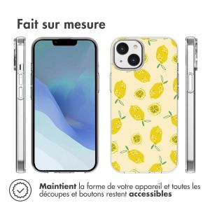 iMoshion Coque Design iPhone 14 - Lemons