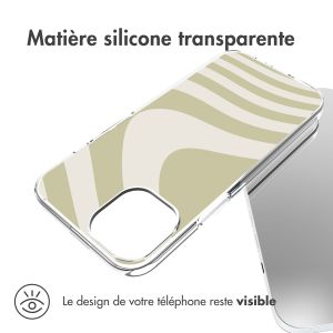 iMoshion Coque Design iPhone 14 - Retro Green