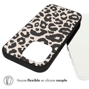 iMoshion Coque Design iPhone 14 Pro - Leopard