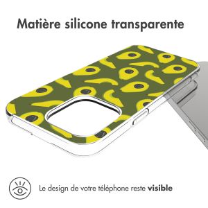 iMoshion Coque Design iPhone 14 Pro Max - Avocados