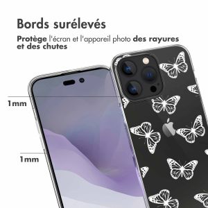 iMoshion Coque Design iPhone 14 Pro Max - Butterfly