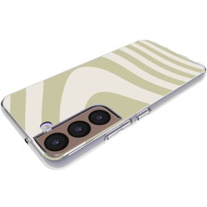 iMoshion Coque Design Samsung Galaxy S22 - Retro Green