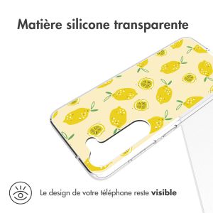 iMoshion Coque Design Samsung Galaxy S23 Plus - Lemons