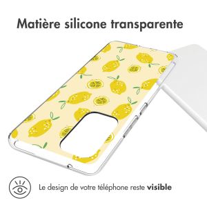 iMoshion Coque Design Samsung Galaxy A53 - Lemons