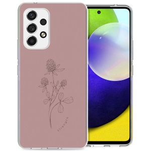 iMoshion Coque Design Samsung Galaxy A53 - Floral Pink