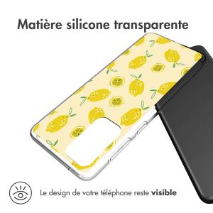 iMoshion Coque Design Samsung Galaxy A33 - Lemons