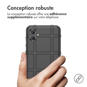 iMoshion Coque Arrière Rugged Shield Samsung Galaxy A04 - Noir