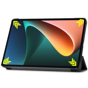 iMoshion Coque tablette Trifold Xiaomi Pad 5 / 5 Pro - Noir