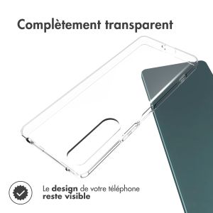 Accezz Coque Clear Sony Xperia 5 IV - Transparent