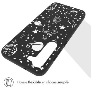 iMoshion Coque Design Samsung Galaxy S23 - Fun galaxy