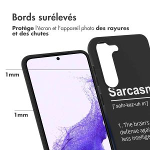 iMoshion Coque Design Samsung Galaxy S23 - Sarcasm