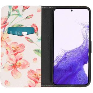 iMoshion Coque silicone design Samsung Galaxy S23 - Blossom Watercolor