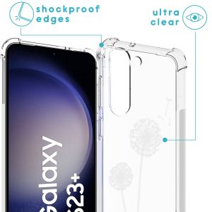 iMoshion Coque Design avec cordon Samsung Galaxy S23 Plus - Dandelion