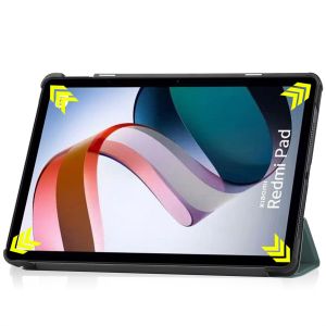 iMoshion Coque tablette Design Trifold Xiaomi Redmi Pad - Vert foncé