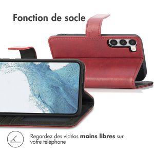 iMoshion Étui de téléphone portefeuille Luxe Samsung Galaxy S23 - Rouge