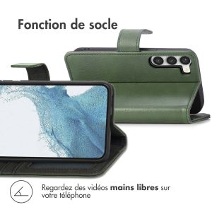 iMoshion Étui de téléphone portefeuille Luxe Samsung Galaxy S23 - Vert