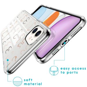 iMoshion Coque Design iPhone 11 - Boobs all over - Transparent