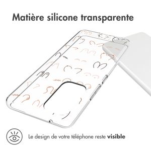 iMoshion Coque Design Samsung Galaxy A53 - Boobs all over - Transparent