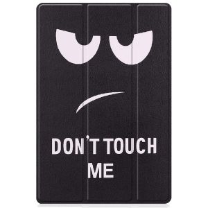 iMoshion Coque tablette Trifold Oppo Pad Air - Don't touch