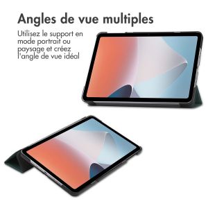 iMoshion Coque tablette Trifold Oppo Pad Air - Vert foncé