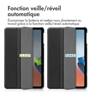 iMoshion Coque tablette Trifold Oppo Pad Air - Noir