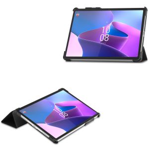 iMoshion Coque tablette Trifold Lenovo Tab P11 Pro (2nd gen) - Don't touch