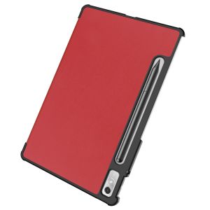 iMoshion Coque tablette Trifold Lenovo Tab P11 Pro (2nd gen) - Rouge