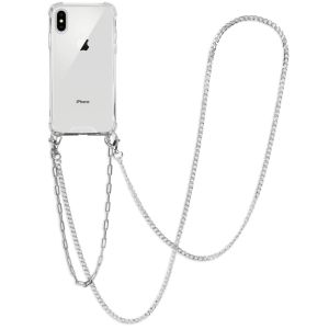iMoshion Coque avec cordon + bracelet - Chaîne iPhone Xs / X -Argent