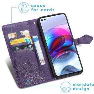 iMoshion Etui de téléphone Mandala Motorola Moto G100 - Violet