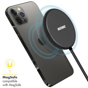 Accezz Chargeur sans fil MagSafe - Chargeur MagSafe avec connexion USB-C - 15 Watt - Gris