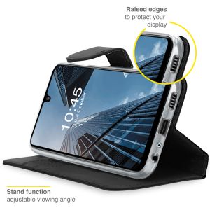 Accezz Étui de téléphone Wallet Samsung Galaxy A22 (5G) - Noir