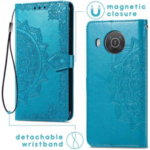 iMoshion Etui de téléphone Mandala Nokia X10 / X20 - Turquoise