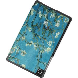 iMoshion Coque tablette Design Trifold Galaxy Tab A7 Lite - Green Plant