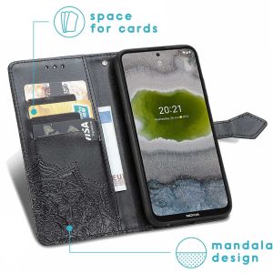 iMoshion Etui de téléphone Mandala Nokia X10 / X20 - Noir