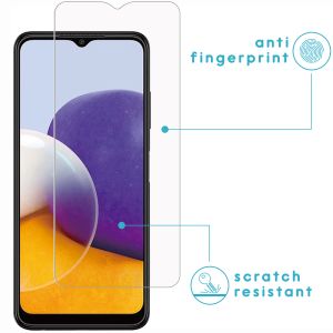 iMoshion Protection d'écran en verre trempé 2 pack Galaxy A22 (5G)