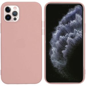 iMoshion Coque Couleur iPhone 12 (Pro) - Dusty Pink
