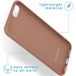 iMoshion Coque Couleur iPhone SE (2022 / 2020) / 8 / 7 - Taupe