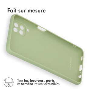 iMoshion Coque Couleur Samsung Galaxy A12 - Olive Green