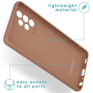 iMoshion Coque Couleur Samsung Galaxy A52(s) (5G/4G) - Taupe