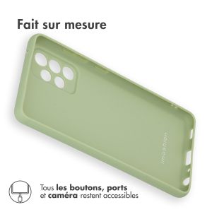iMoshion Coque Couleur Samsung Galaxy A52(s) (5G/4G) - Olive Green