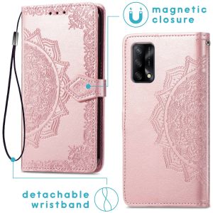 iMoshion Etui de téléphone Mandala Oppo A74 (4G) - Rose champage