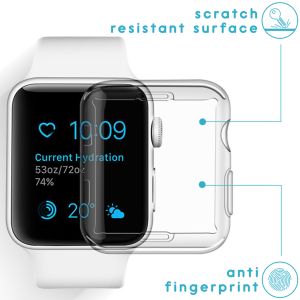 iMoshion Coque souple à couverture complète Apple Watch Series 1 / 2 / 3 - 38 mm - Transparent