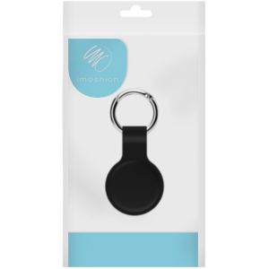 iMoshion ﻿Étui de porte-clés en silicone liquide Apple AirTag - Noir